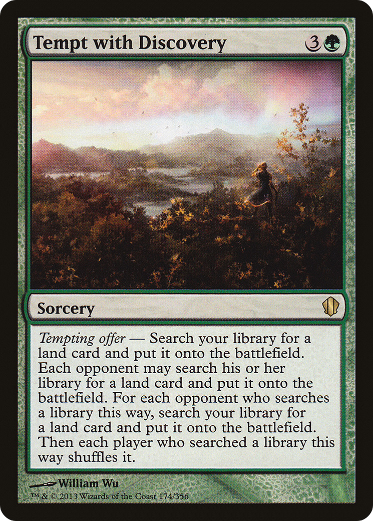Tempt with Discovery | Commander 2013 #174