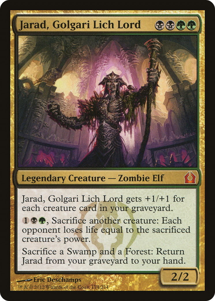 Jarad, Golgari Lich Lord | Return to Ravnica #174