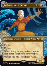 Aang, Swift Savior // Aang and La, Ocean's Fury | Avatar: The Last Airbender #347