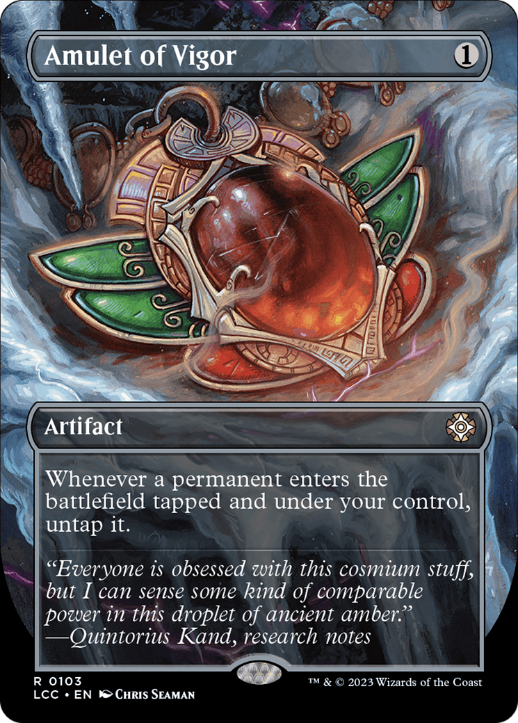 Amulet of Vigor | The Lost Caverns of Ixalan Commander #103