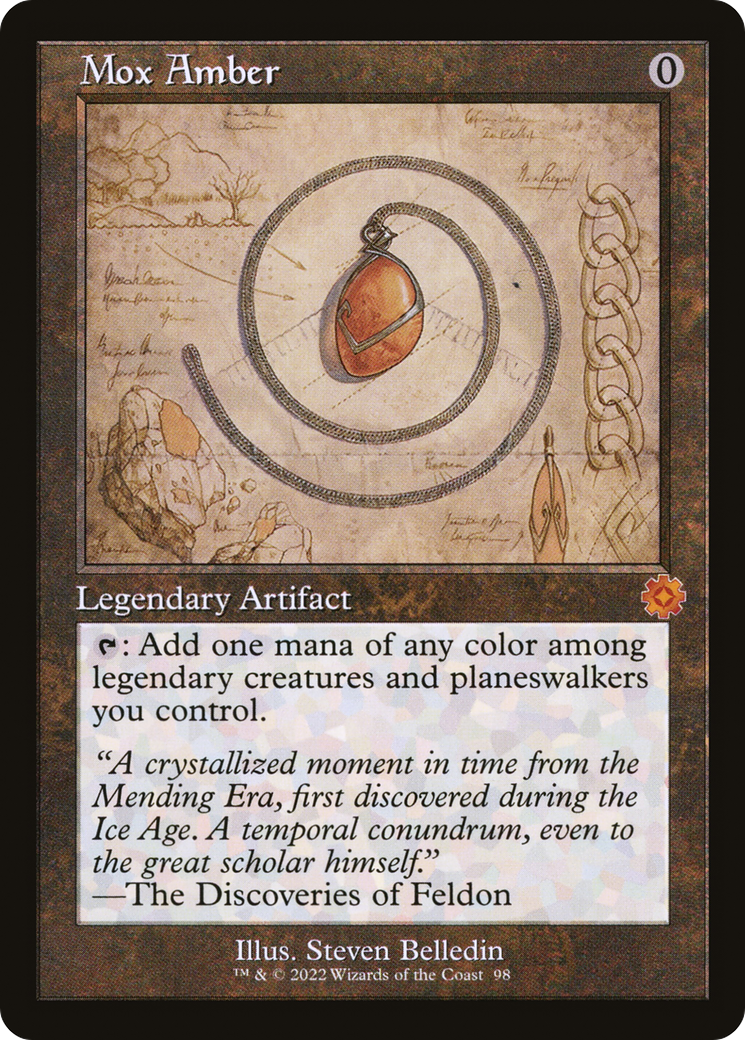 Mox Amber | The Brothers' War Retro Artifacts #98