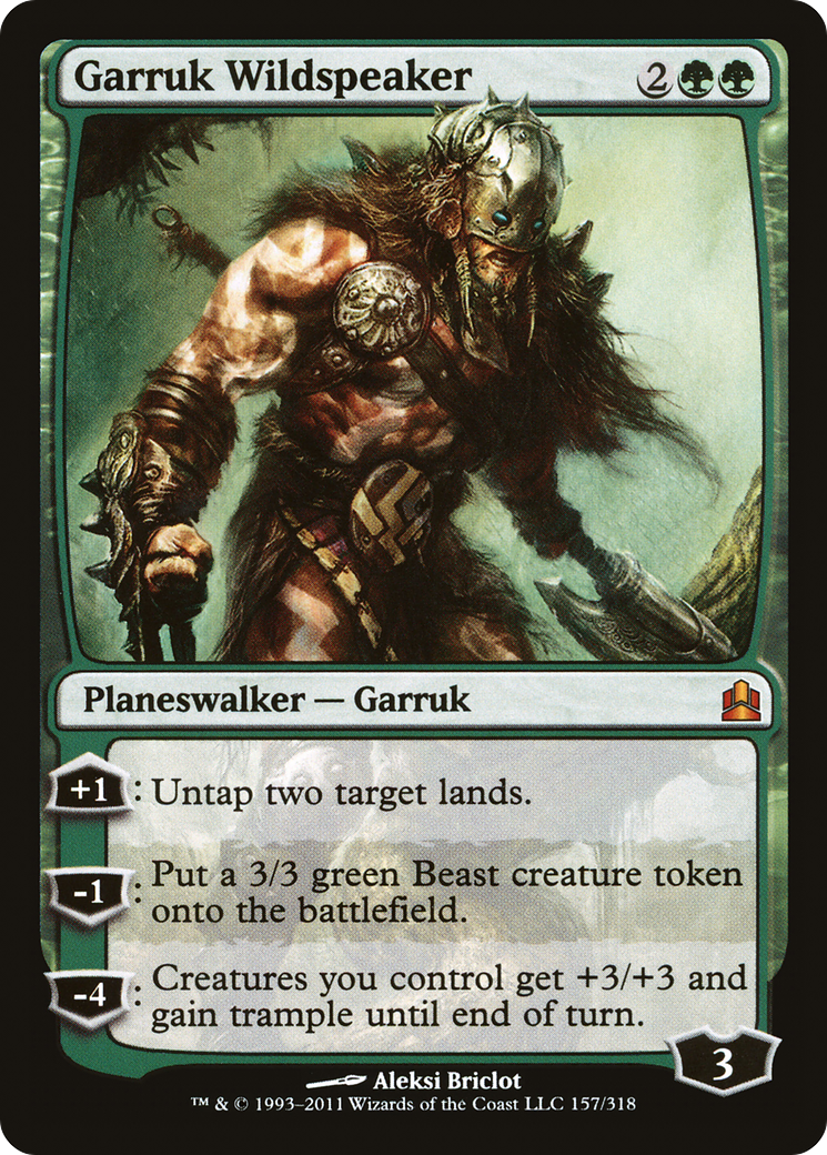 Garruk Wildspeaker | Commander 2011 #157