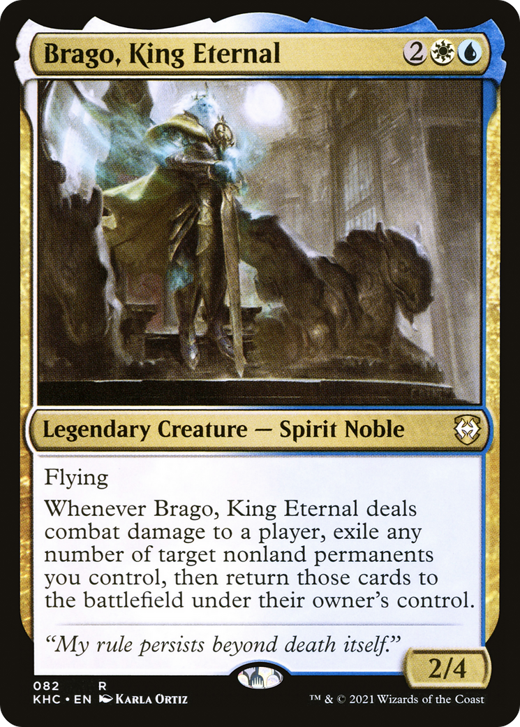 Brago, King Eternal | Kaldheim Commander #82