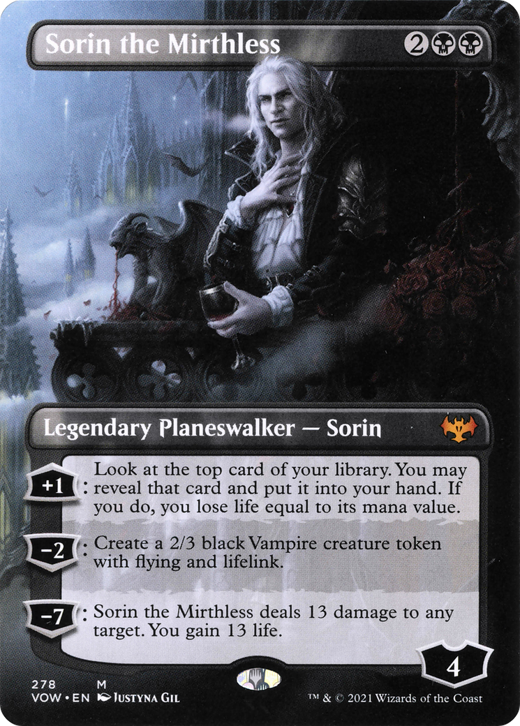 Sorin the Mirthless | Innistrad: Crimson Vow #278