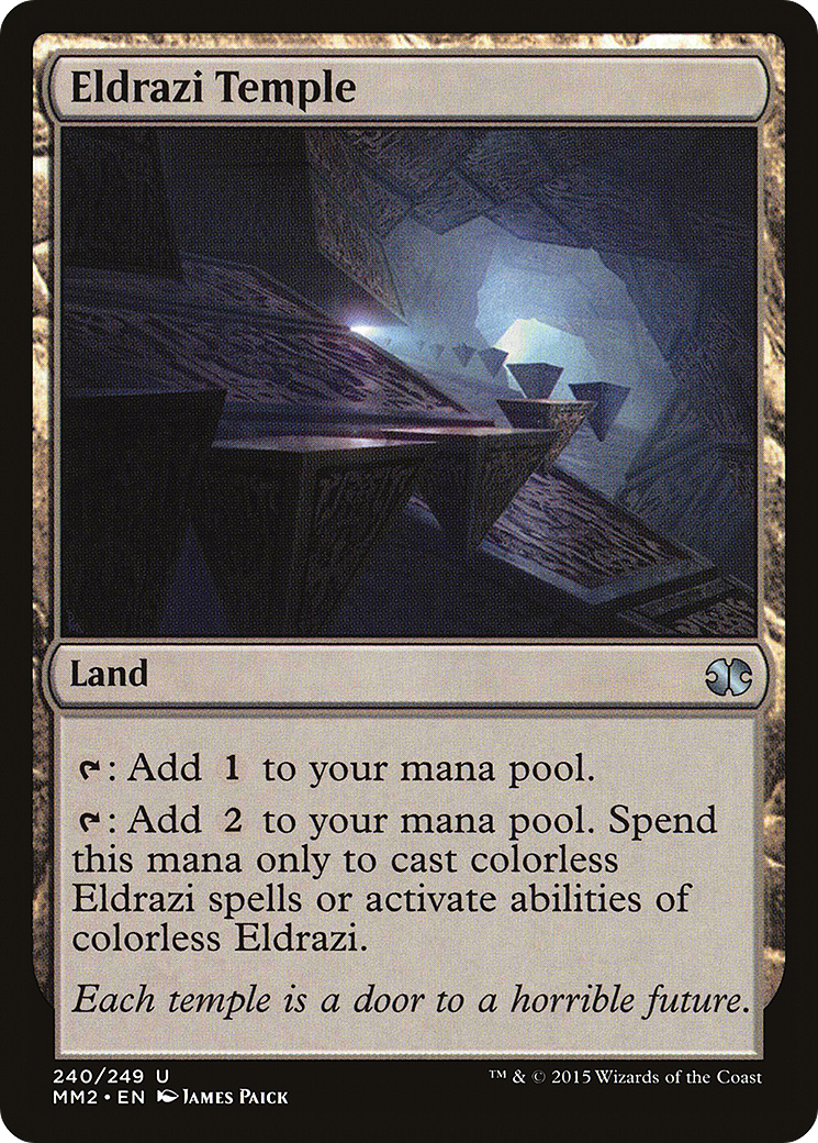Eldrazi Temple | Modern Masters 2015 #240