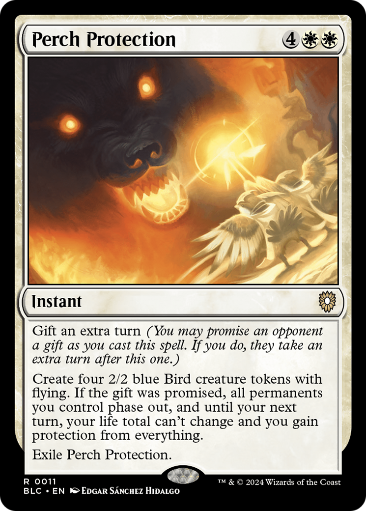 Perch Protection | Bloomburrow Commander #11