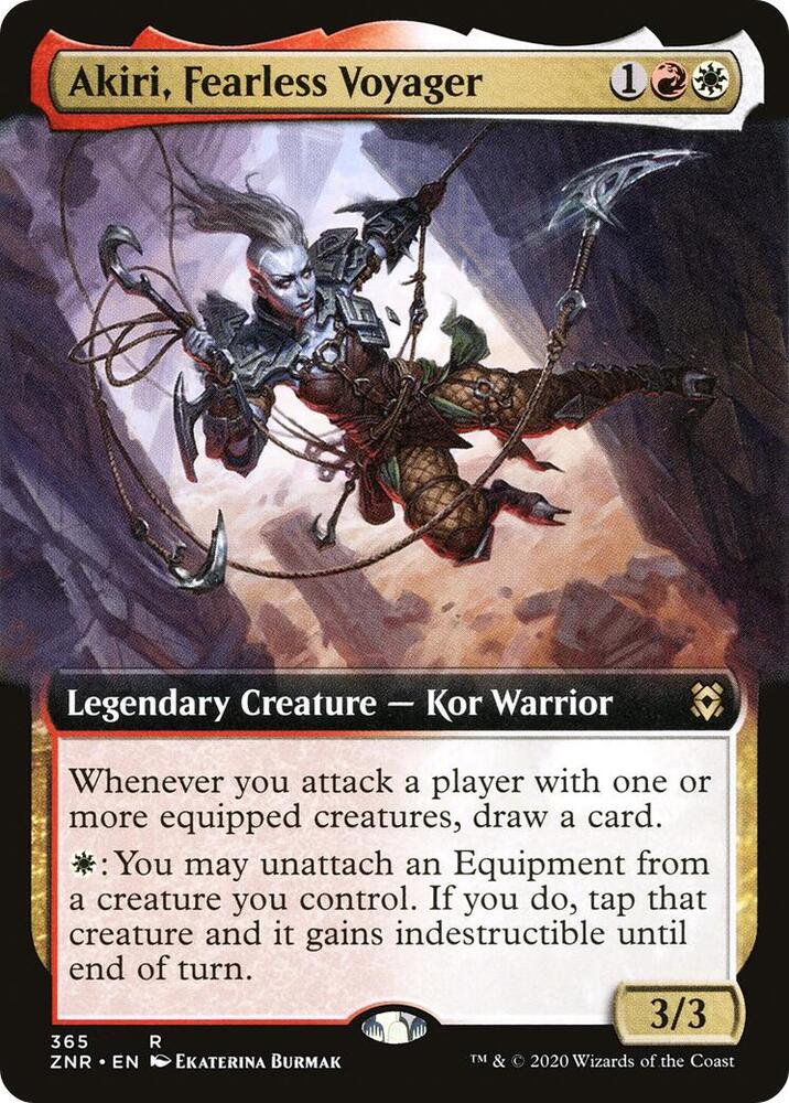 Akiri, Fearless Voyager (Extended Art) | Zendikar Rising #365