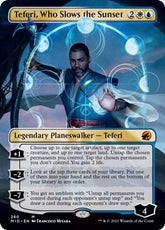 Teferi, Who Slows the Sunset (Borderless) | Innistrad: Midnight Hunt #280