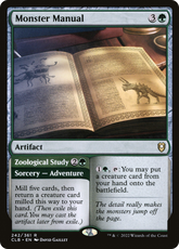 Monster Manual // Zoological Study | Commander Legends: Battle for Baldur's Gate #242