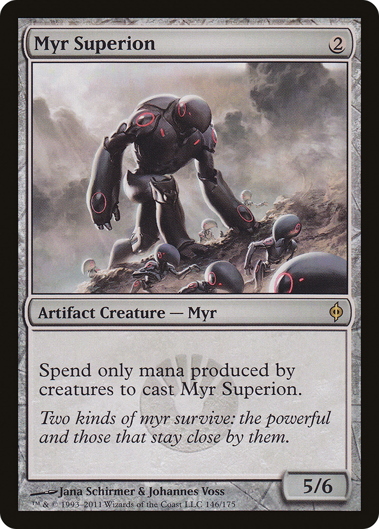 Myr Superion | New Phyrexia #146
