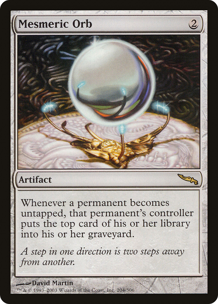 Mesmeric Orb | Mirrodin #204