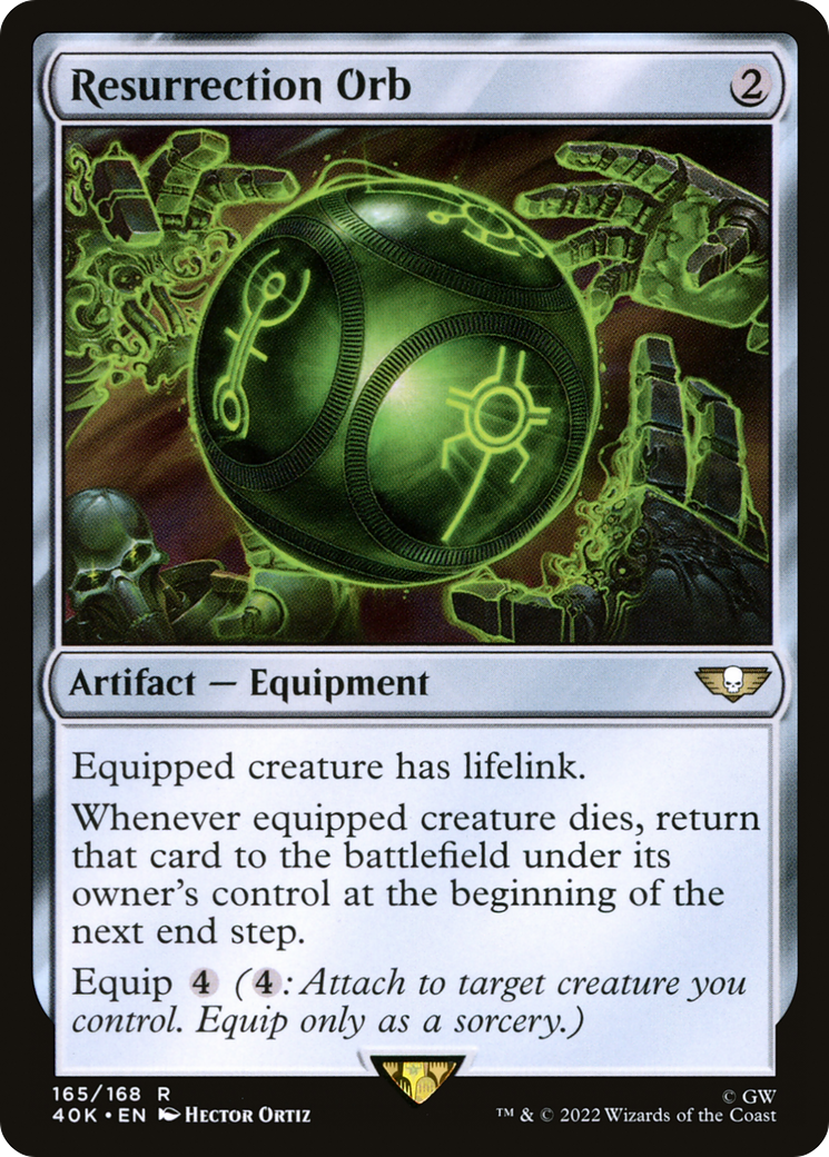 Resurrection Orb | Warhammer 40,000 Commander #165