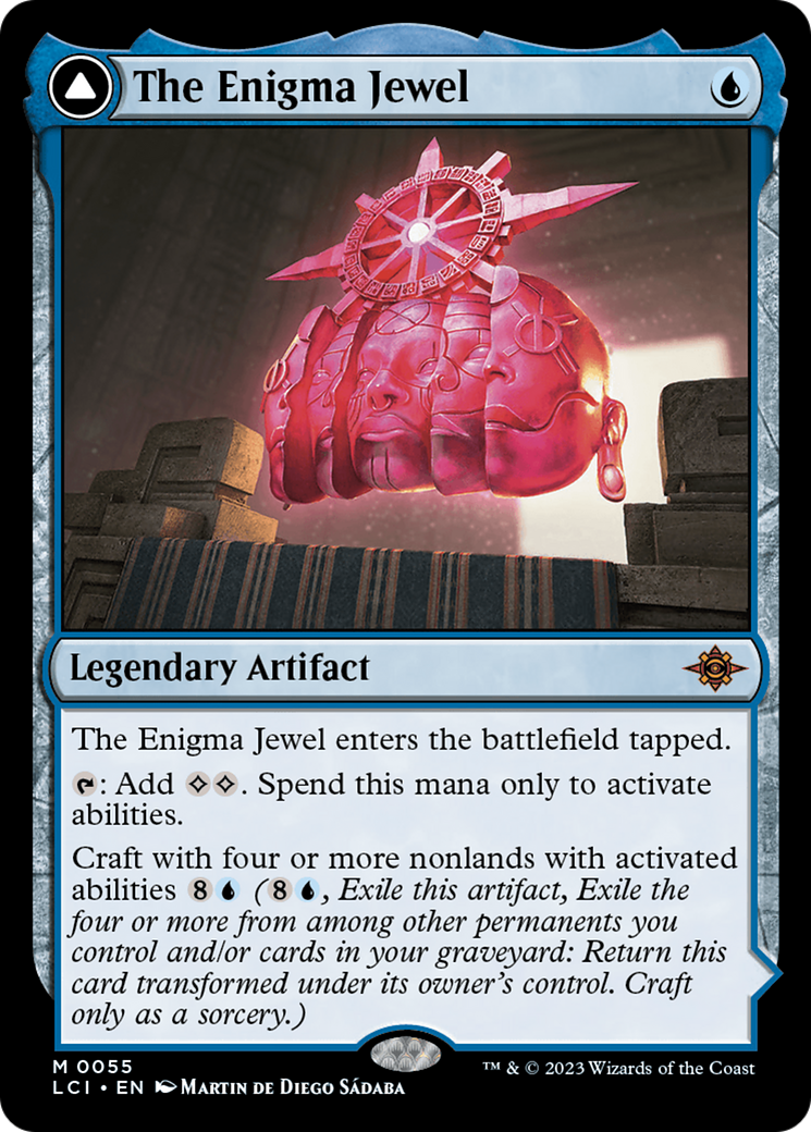 The Enigma Jewel // Locus of Enlightenment | The Lost Caverns of Ixalan #55