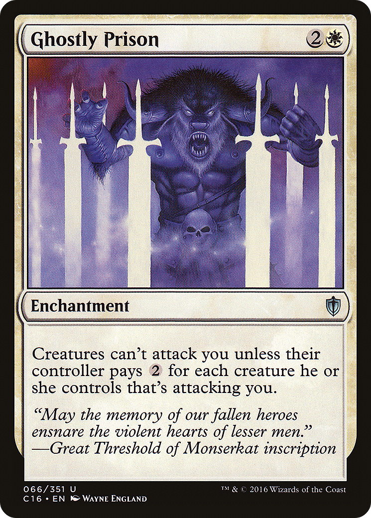 Ghostly Prison | Commander 2016 #66