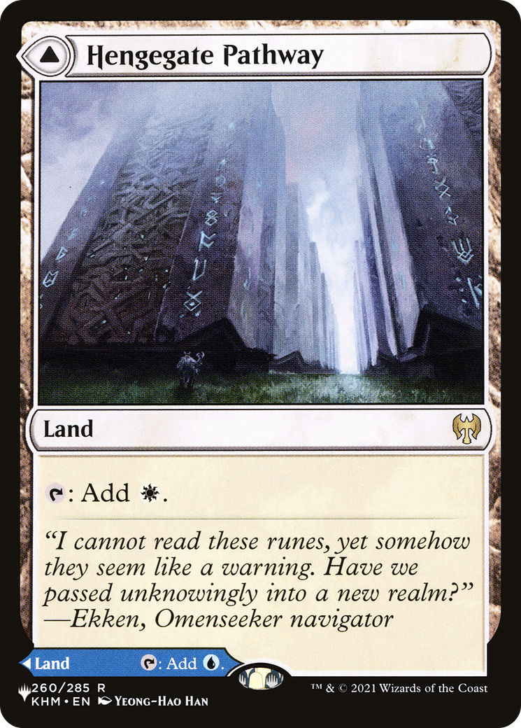 Hengegate Pathway // Mistgate Pathway | The List #KHM-260