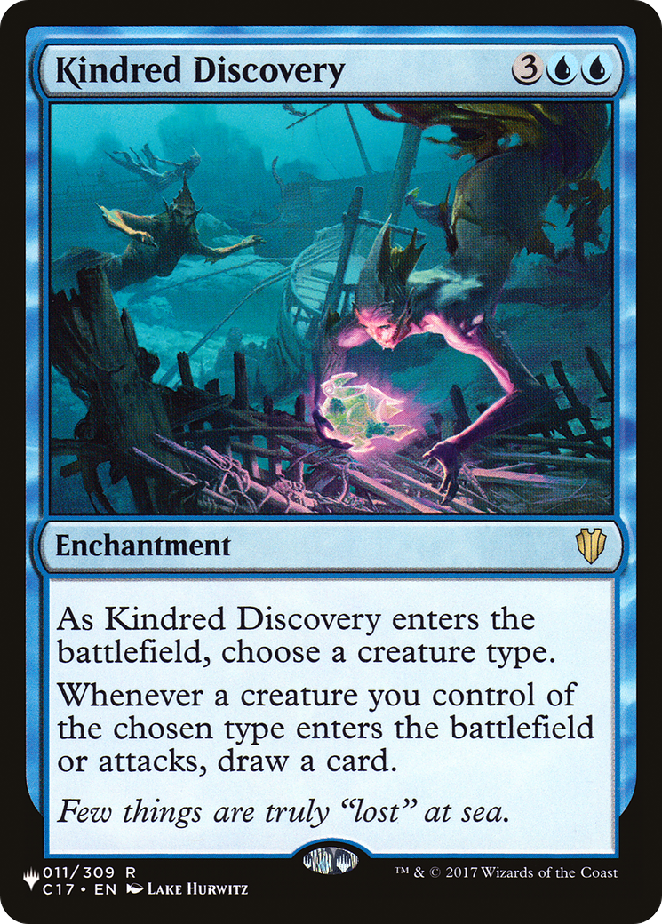 Kindred Discovery | The List #C17-11