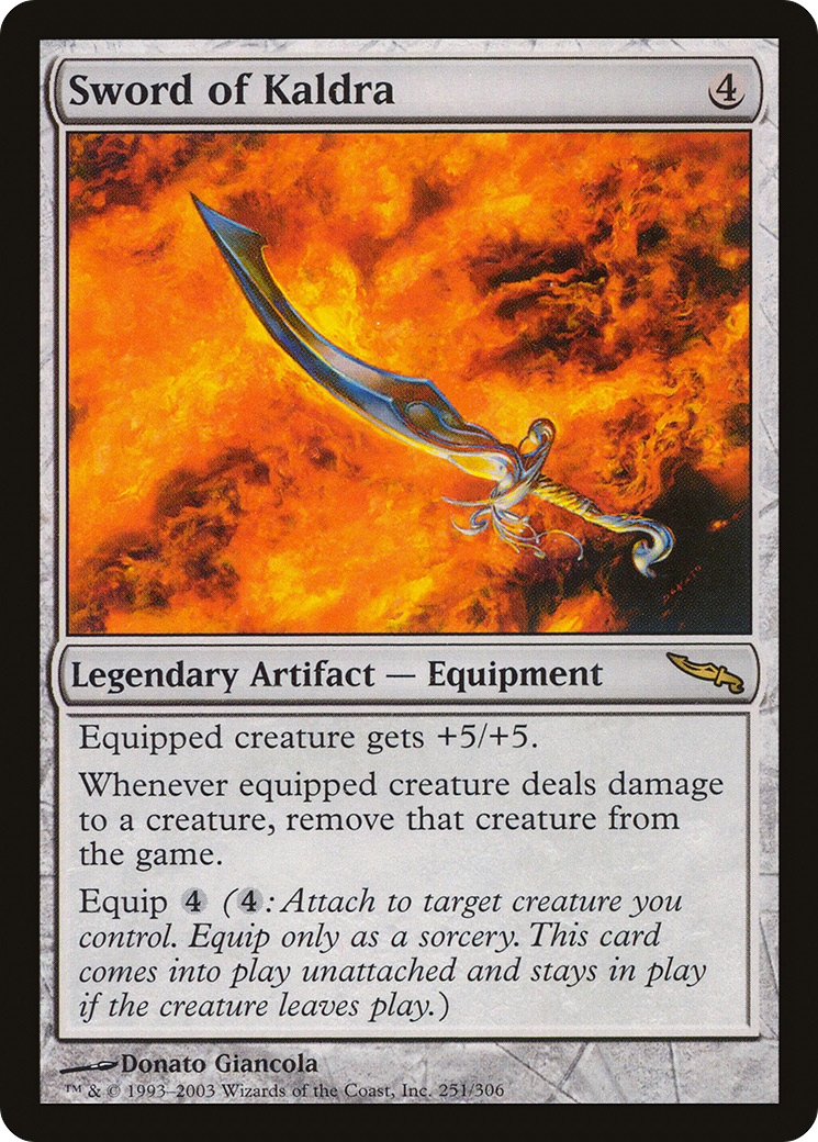 Sword of Kaldra | Mirrodin #251