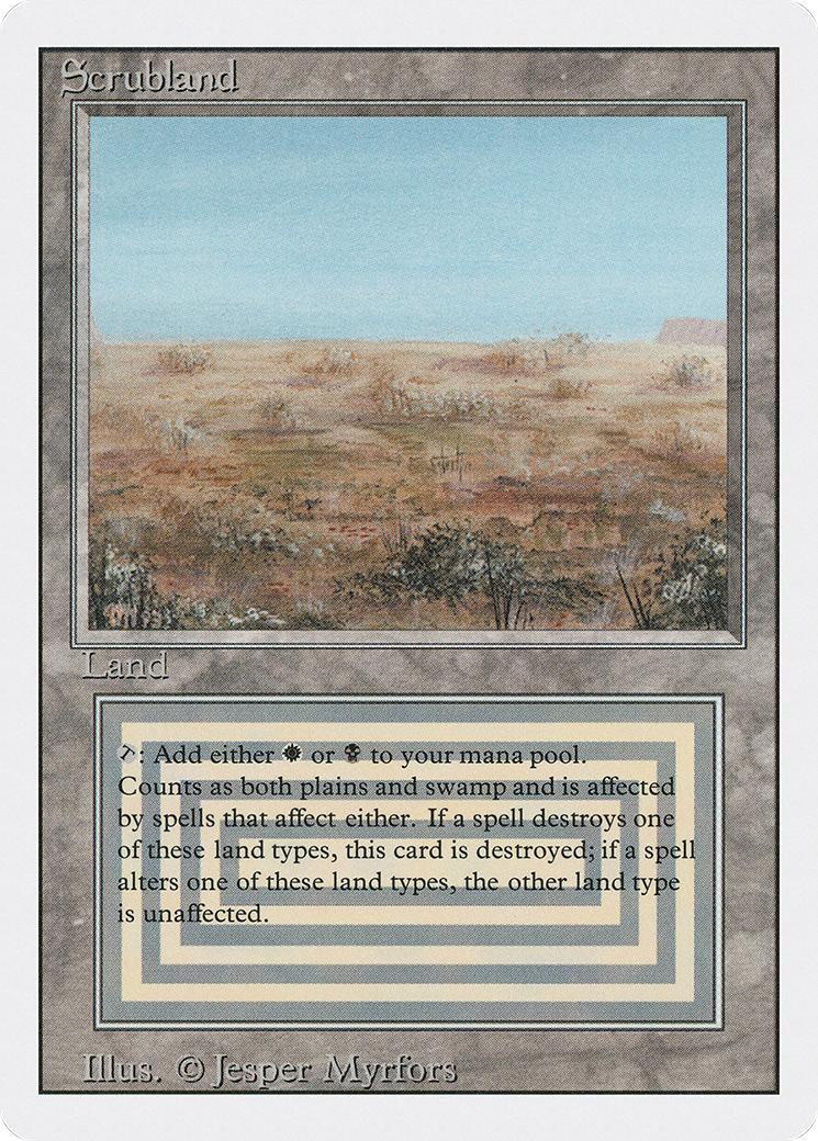 Scrubland | Revised Edition #286