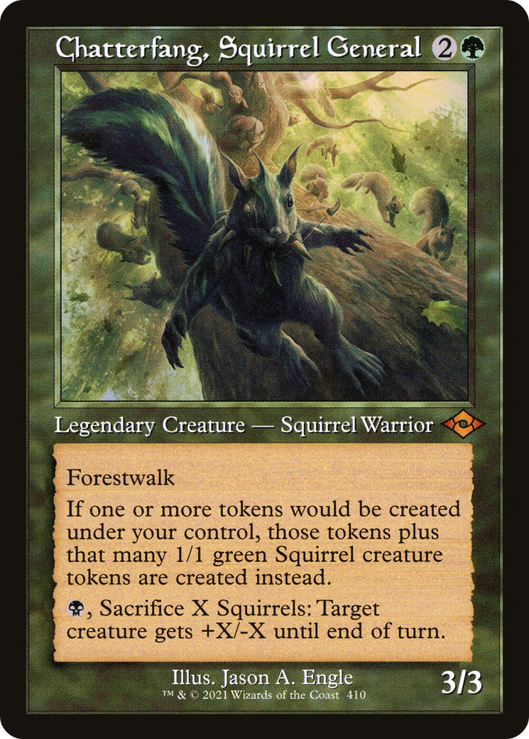 Chatterfang, Squirrel General | Modern Horizons 2 #410