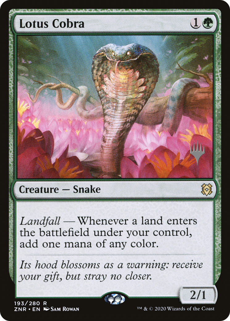 Lotus Cobra | Zendikar Rising Promos #193p