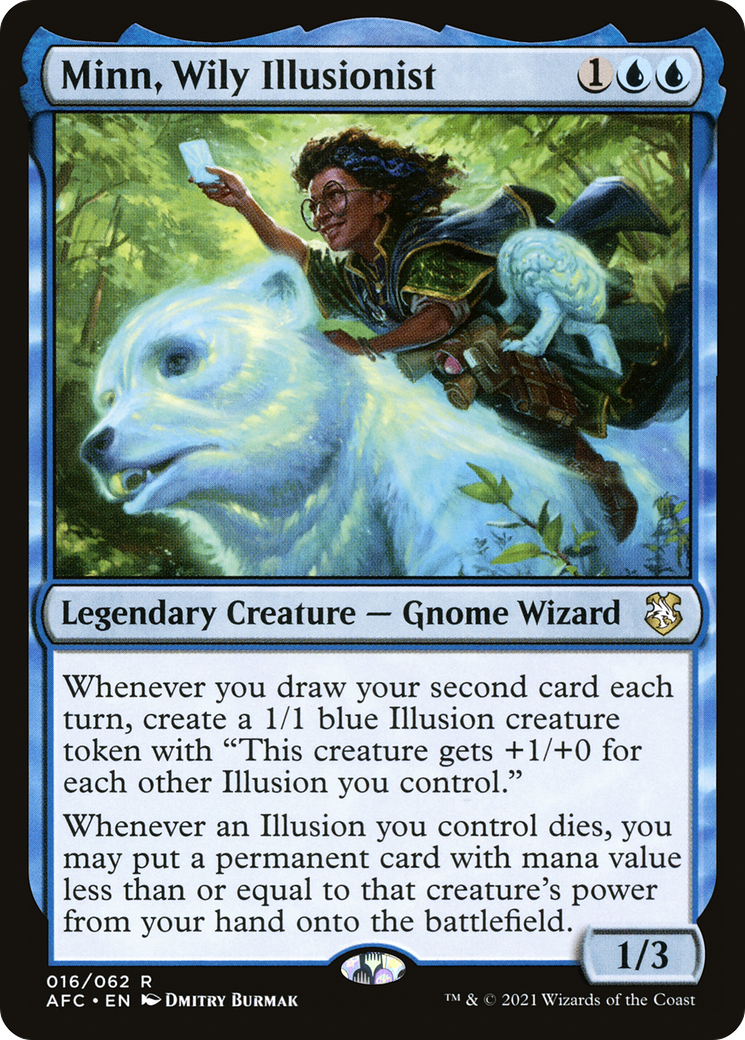 Minn, Wily Illusionist | Forgotten Realms Commander #16