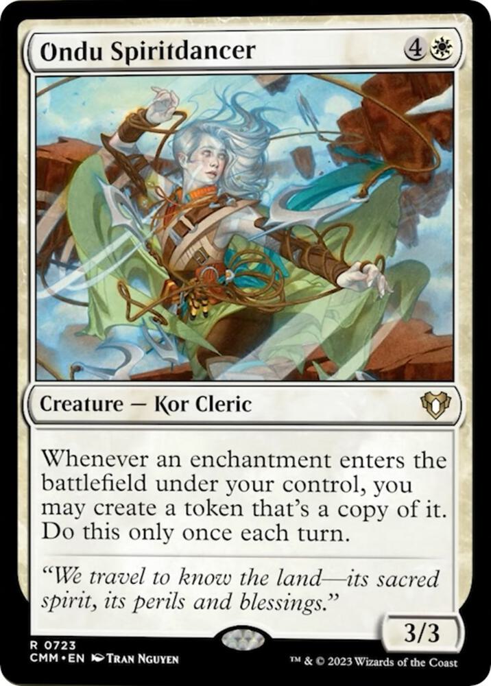 Ondu Spiritdancer | Commander Masters #723