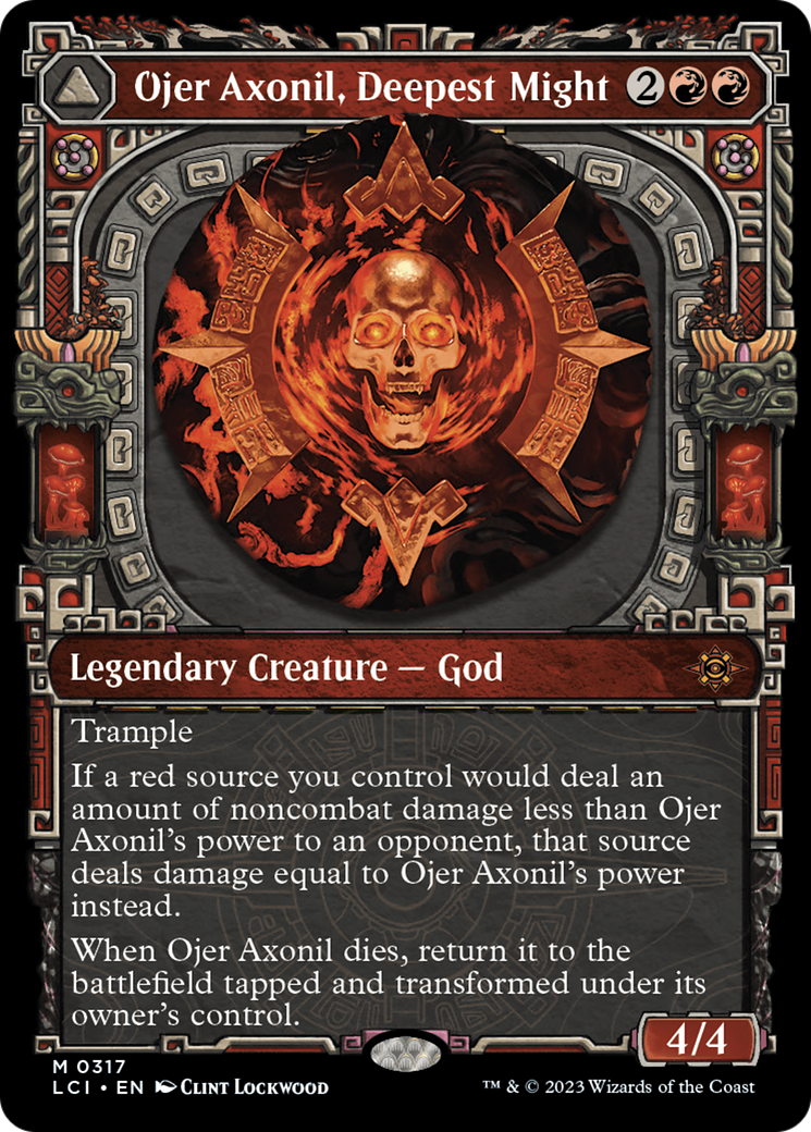 Ojer Axonil, Deepest Might // Temple of Power | The Lost Caverns of Ixalan #317