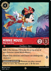 Minnie Mouse - Wide-Eyed Diver | Disney Lorcana Promo Cards #16