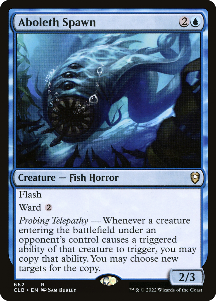 Aboleth Spawn | Commander Legends: Battle for Baldur's Gate #662