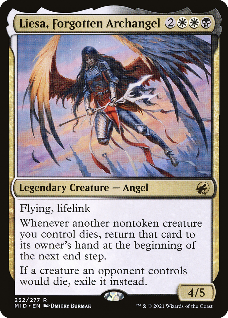 Liesa, Forgotten Archangel | Innistrad: Midnight Hunt #232