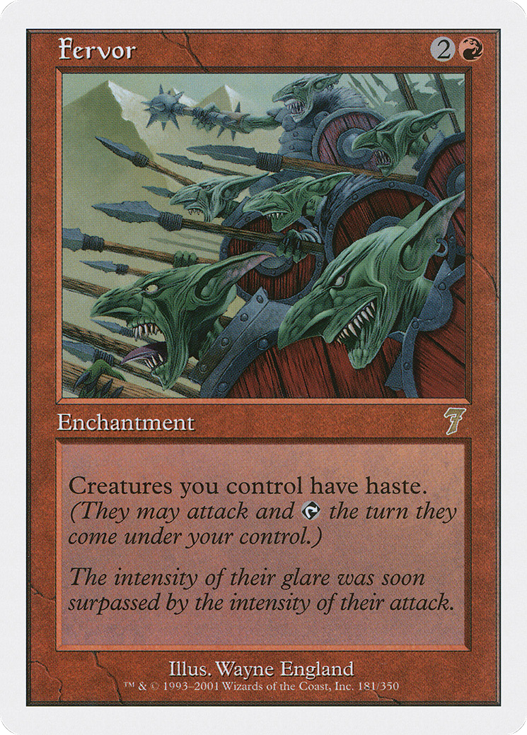 Fervor | Seventh Edition #181