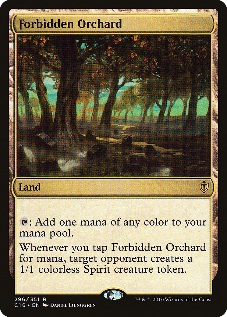 Forbidden Orchard | Commander 2016 #296