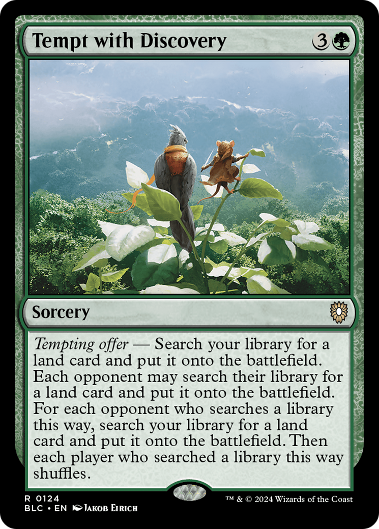 Tempt with Discovery | Bloomburrow Commander #124