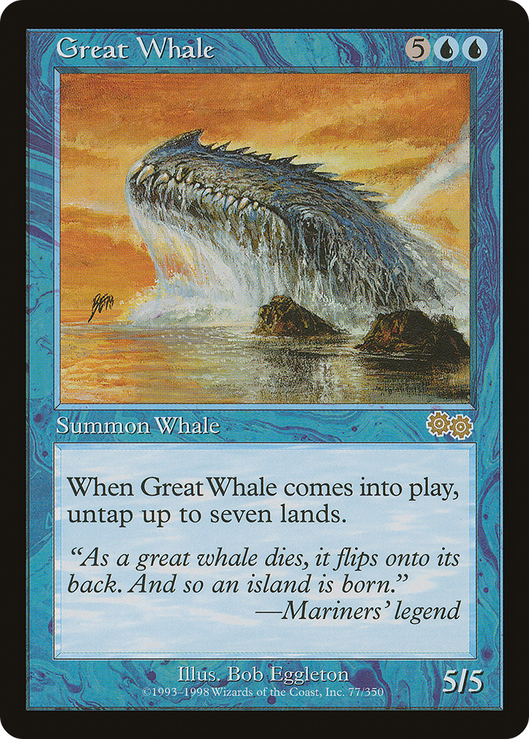 Great Whale | Urza's Saga #77