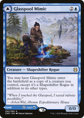 Glasspool Mimic // Glasspool Shore | Zendikar Rising #60