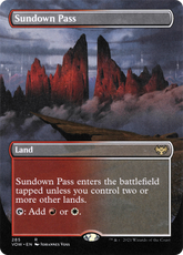 Sundown Pass | Innistrad: Crimson Vow #285