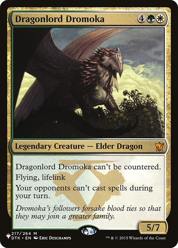 Dragonlord Dromoka | The List #DTK-217