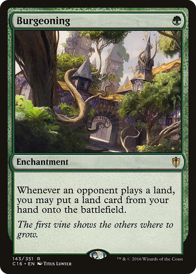 Burgeoning | Commander 2016 #143