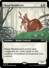 Regal Bunnicorn | Wilds of Eldraine #326