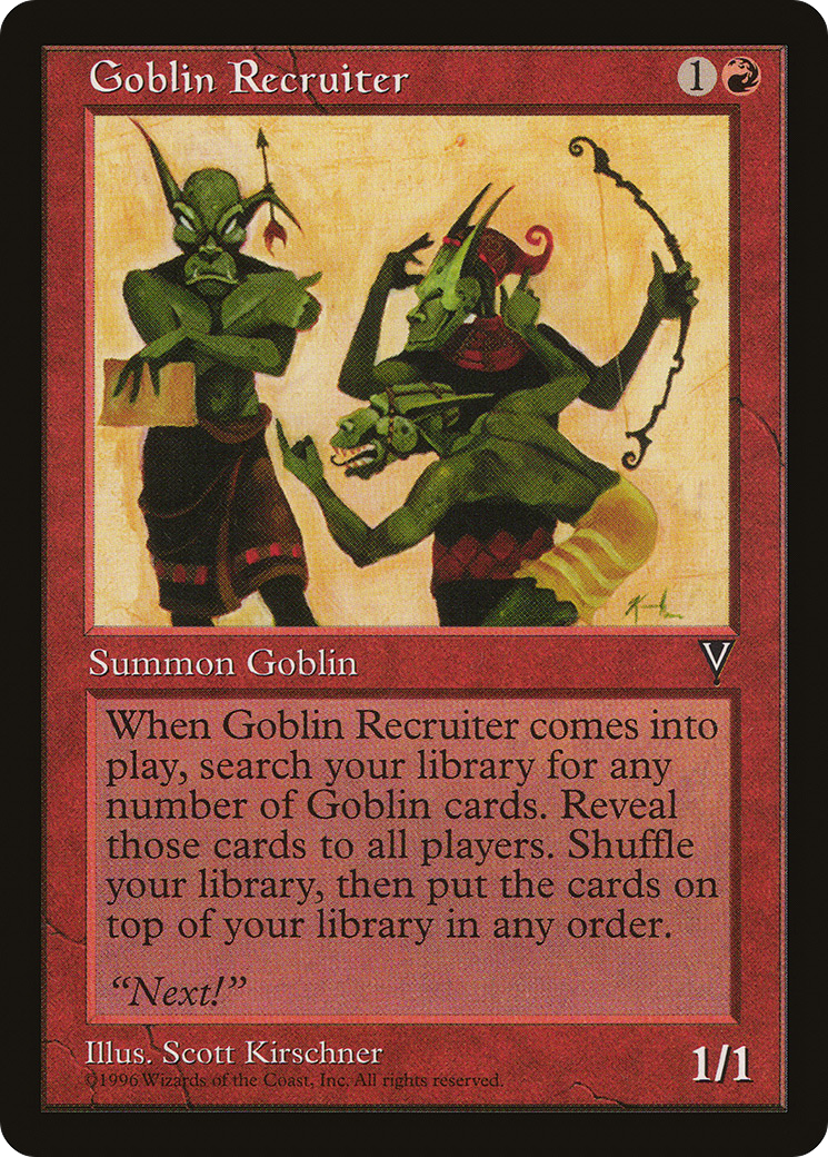 Goblin Recruiter | Visions #80