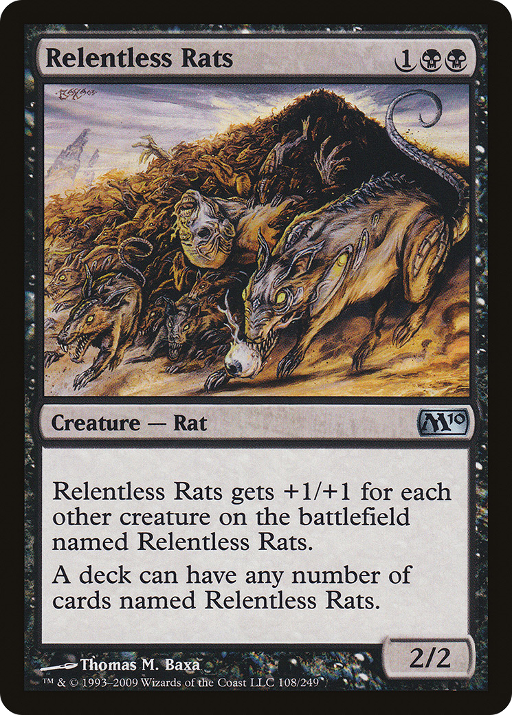 Relentless Rats | Magic 2010 #108