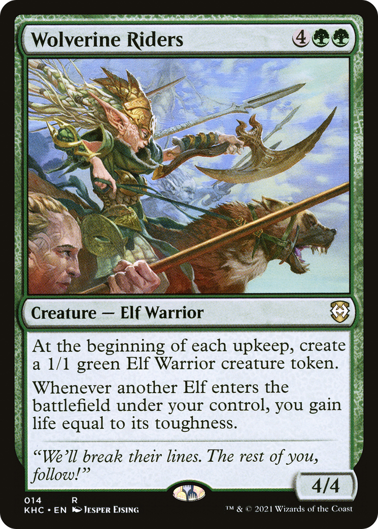 Wolverine Riders | Kaldheim Commander #14