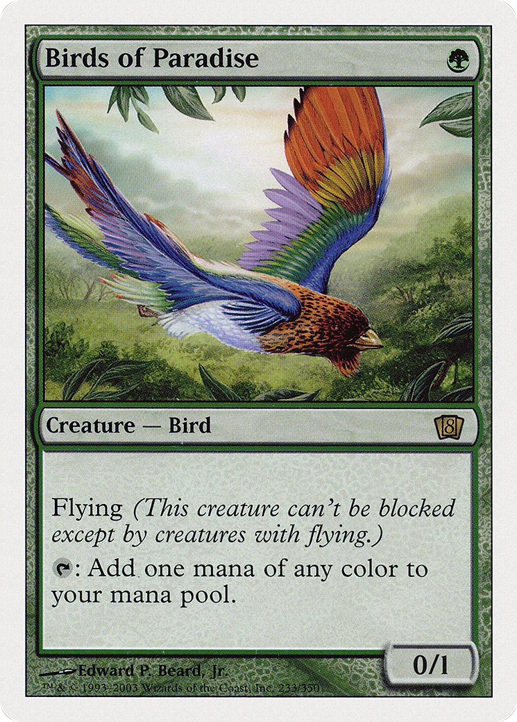 Birds of Paradise | Eighth Edition #233