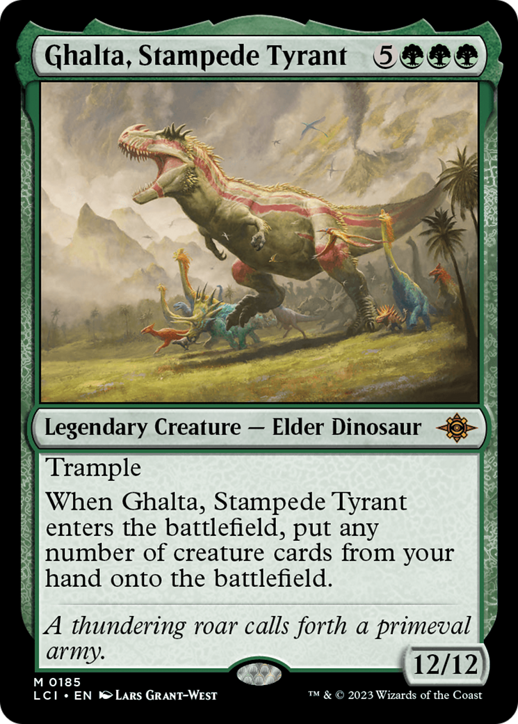 Ghalta, Stampede Tyrant | The Lost Caverns of Ixalan #185