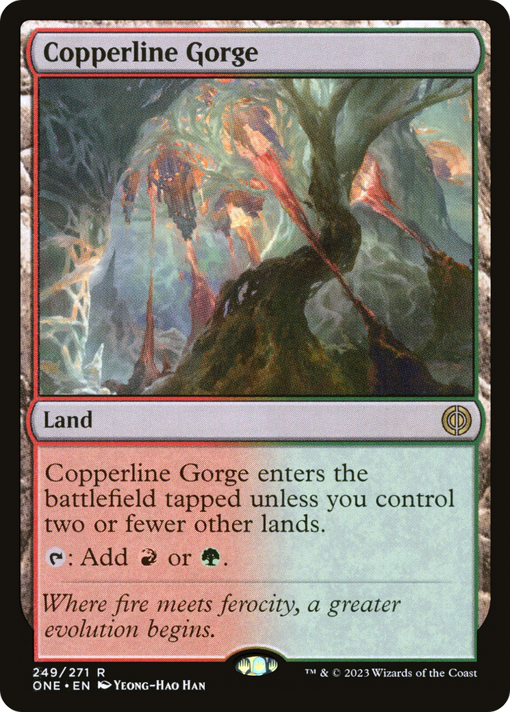 Copperline Gorge | Phyrexia: All Will Be One #249