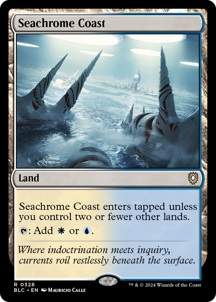 Seachrome Coast | Bloomburrow Commander #328