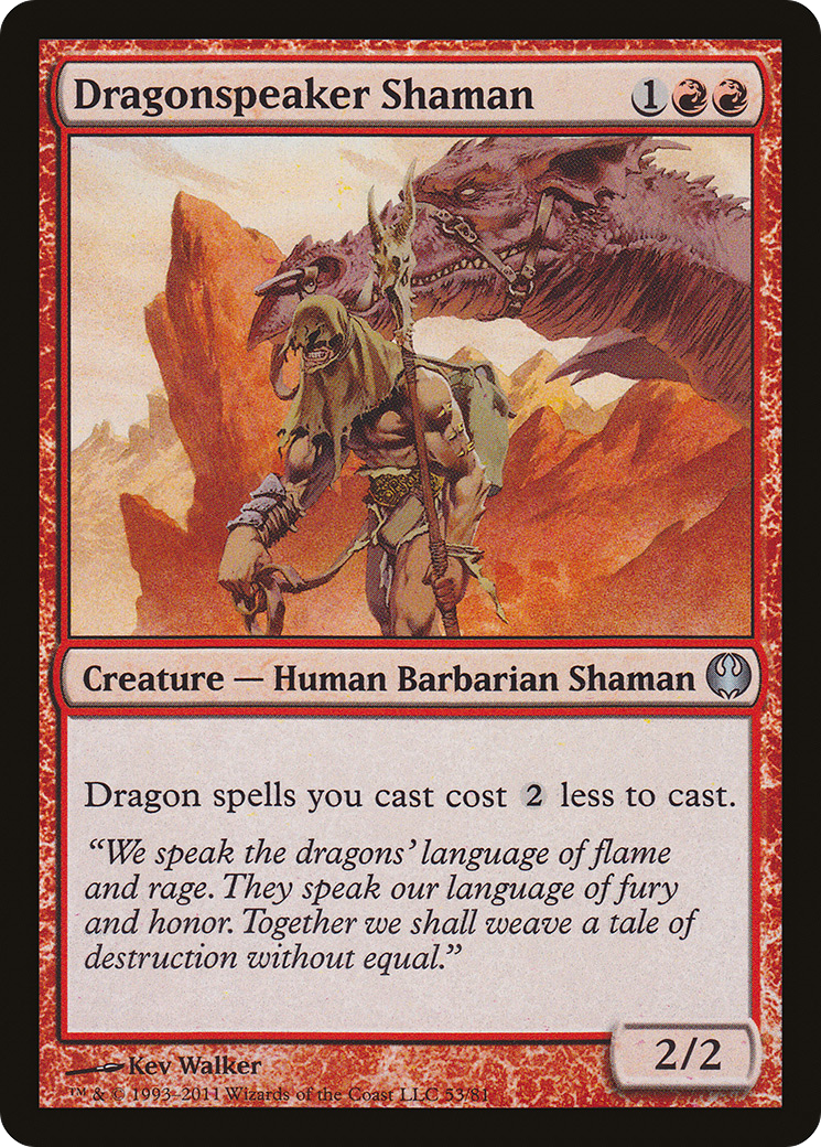 Dragonspeaker Shaman | Duel Decks: Knights vs. Dragons #53