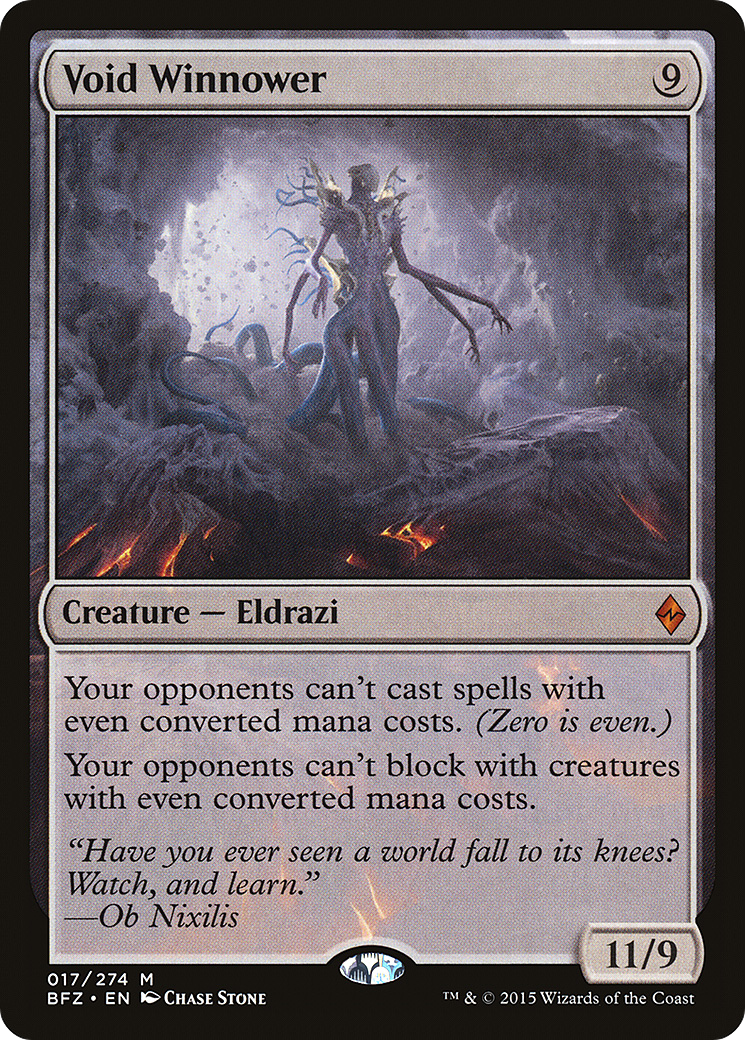 Void Winnower | Battle for Zendikar #17