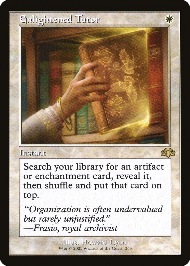 Enlightened Tutor | Dominaria Remastered #263