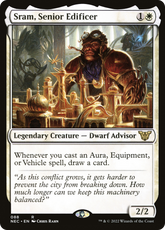 Sram, Senior Edificer | Neon Dynasty Commander #88